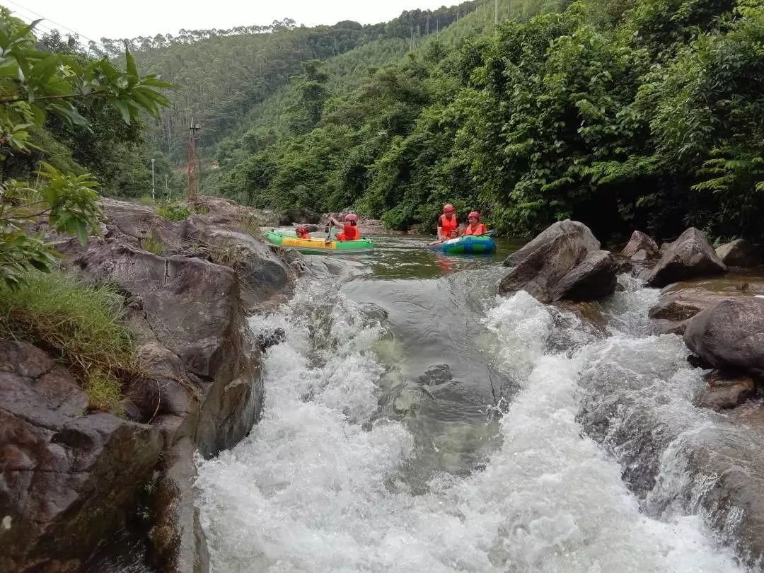 漂流季来袭你准备好湿身了吗博罗响水河漂流水上乐园108元套限时秒杀