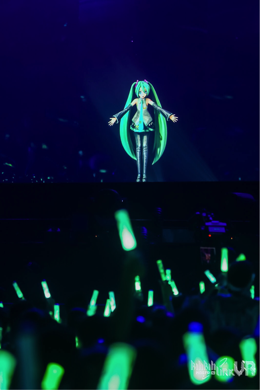 初音未来联手洛天依人气虚拟歌姬首次线下演唱会同台
