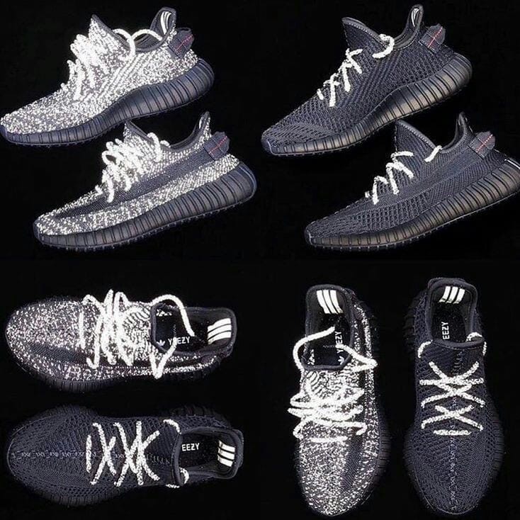 yeezy350黑满天星 黑天使开箱真假评测