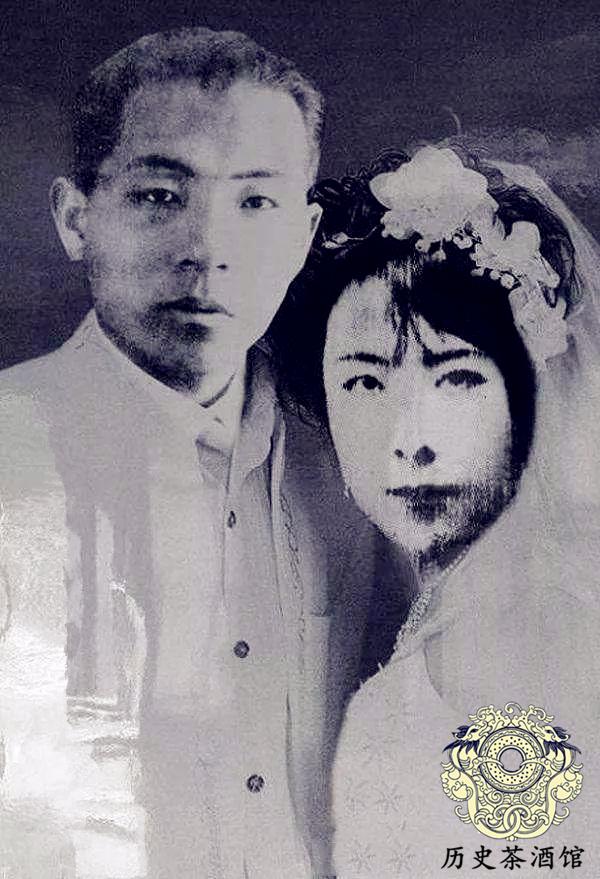 民国名人夫妻的珍贵合影图四是张学良和夫人图九是师生恋