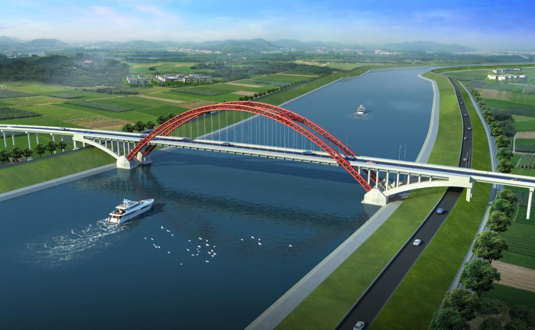 纒377改线工程通过交工验收 为省内在建最大中承式钢管混凝土系杆拱桥