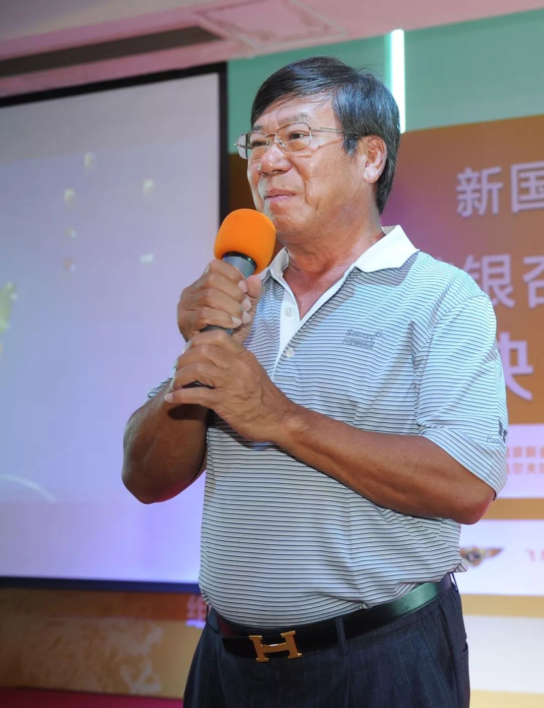 银杏湖集团董事长林铭田先生给大家致热情洋溢的欢迎辞,感谢大家倾情