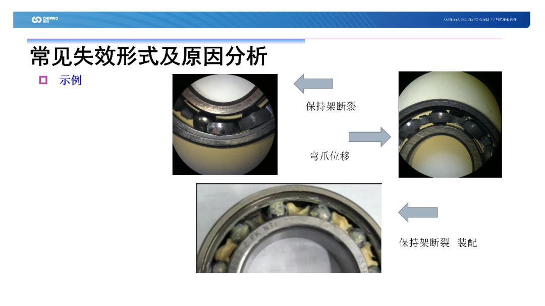 滾動軸承失效模式及預防措施