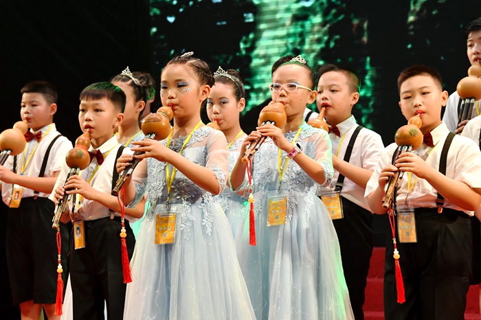 合肥市少儿艺术学校承办全国青少年葫芦丝巴乌邀请赛