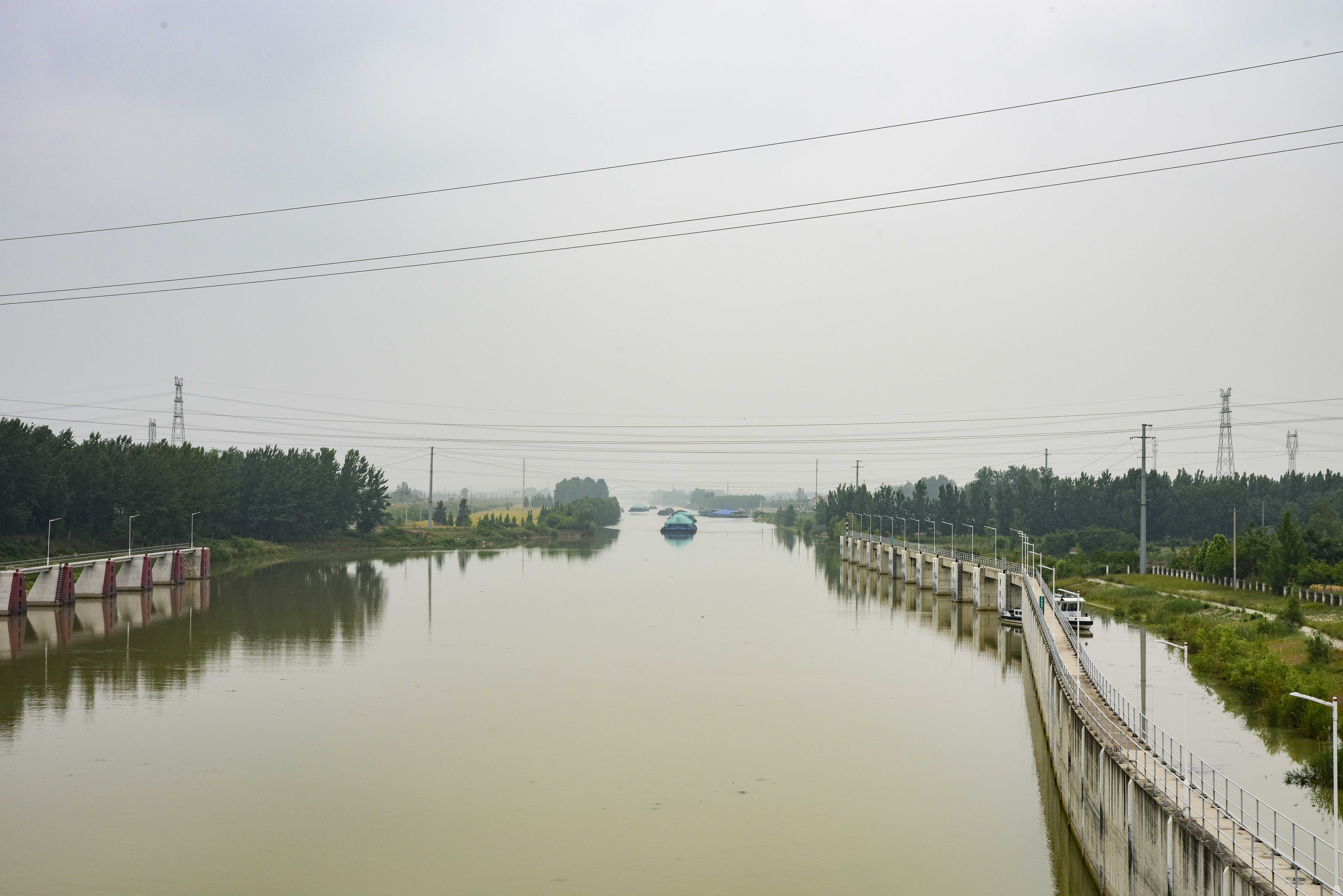 走进京杭大运河徐州段的蔺家坝看运河人家水上生活很多人不知