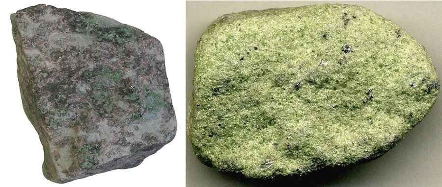 橄榄岩矿物成分图片
