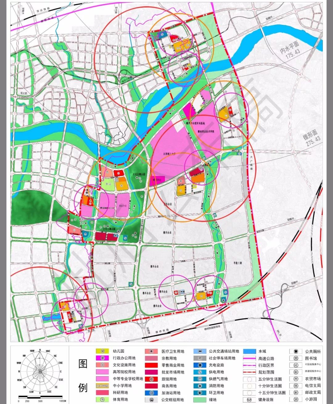 赣州城市规划高清图图片