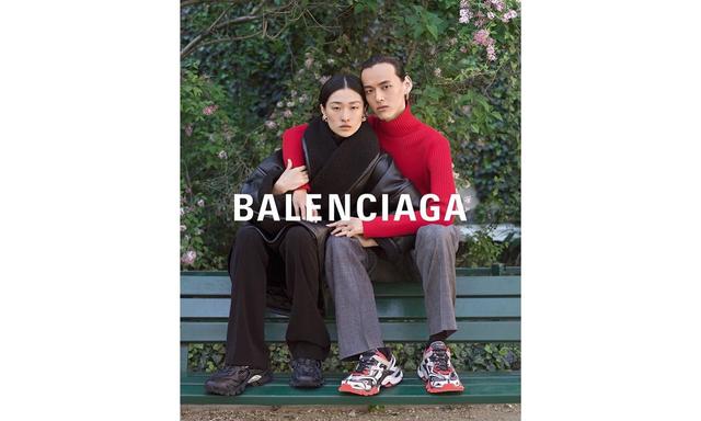 此前,來自巴黎的世界級時尚品牌 balenciaga 此前就以一組 