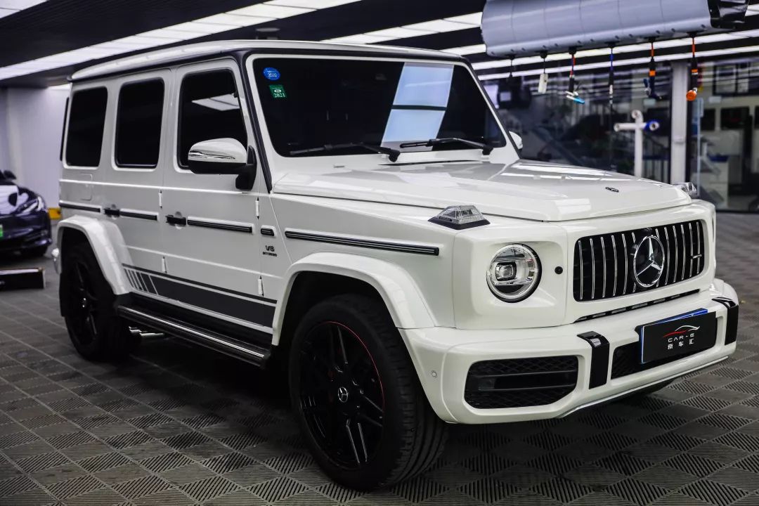 再次把g500升级到g63,这次是白色!想省钱的大g潜力股往这看