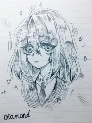 宝石之国钻石临摹自bcy作者兔子时光机