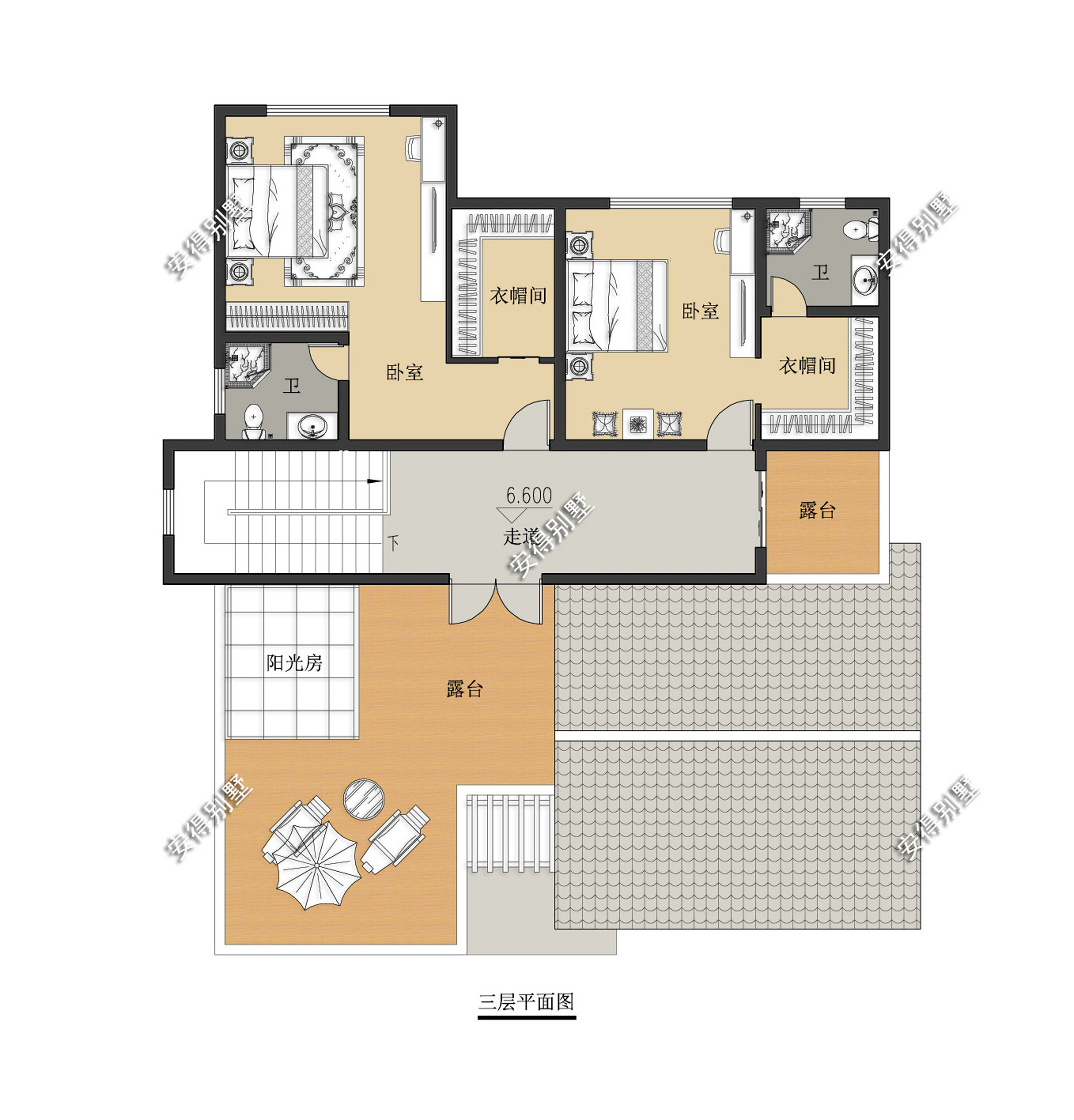 5款带庭院别墅设计回家建房就选它