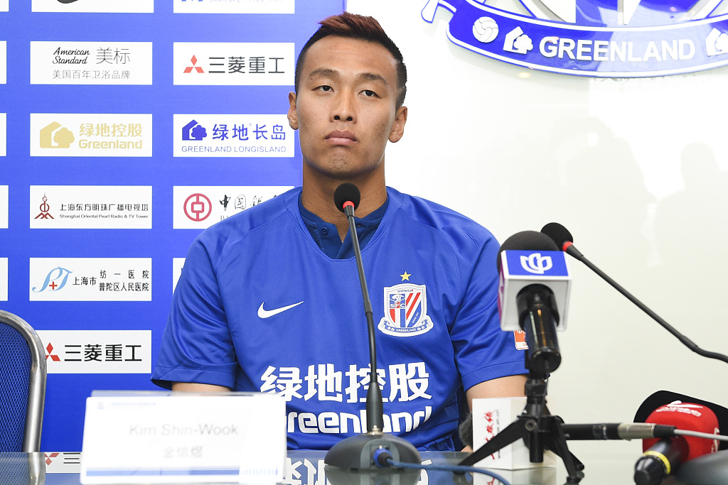 对方后卫防不住他,申花客场4-1完胜取3分!_金信煜