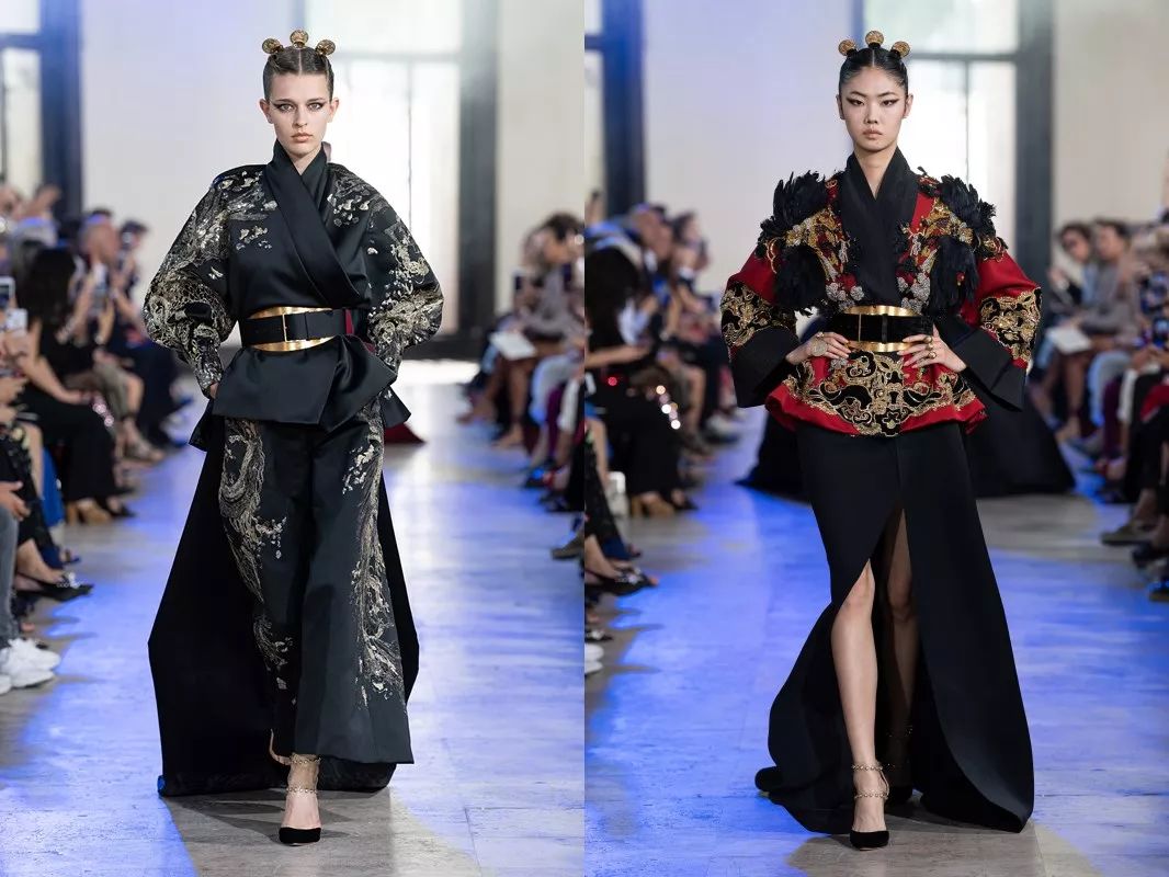 可攻可柔中国风称霸巴黎时装周这波中国风你打几分