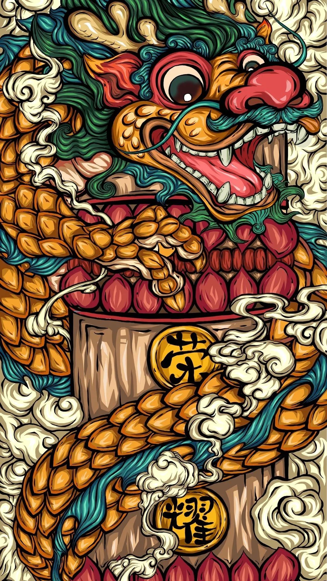 国潮壁纸就是这么拽