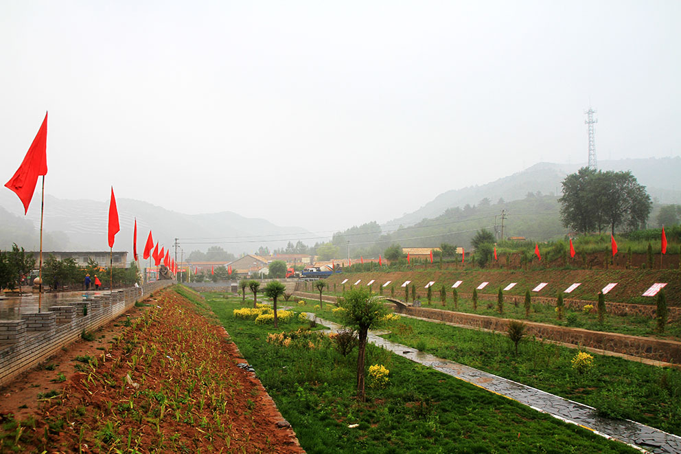 山西盂县南娄镇西南关村旅游节主打红色文化牌