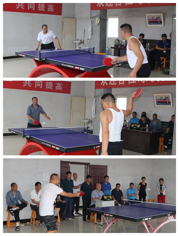 "迎国庆 迎二青"农民乒乓球单打赛在盂县东宋村举行