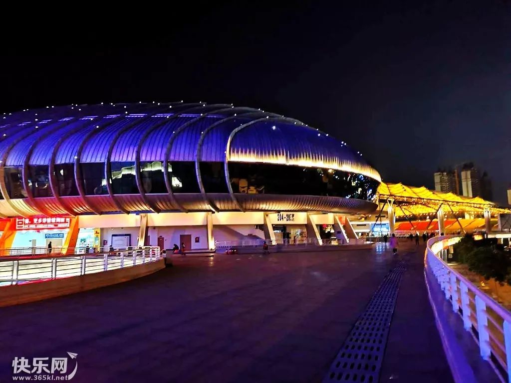 贵港马草江夜景图片图片