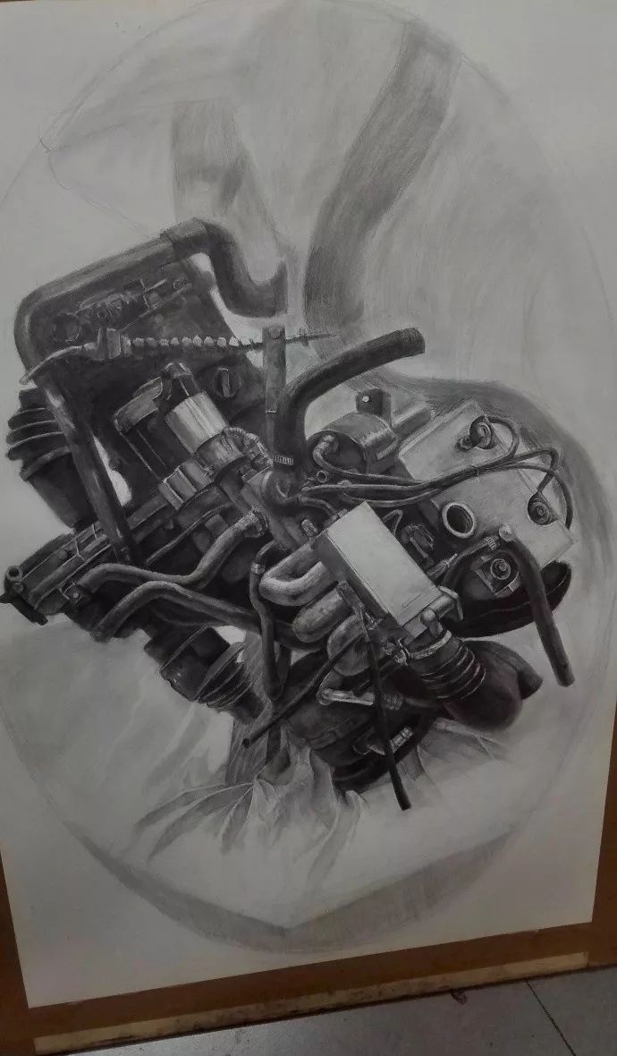 央美有多难考央美基础部精微素描,看完觉得你的路还有多远?