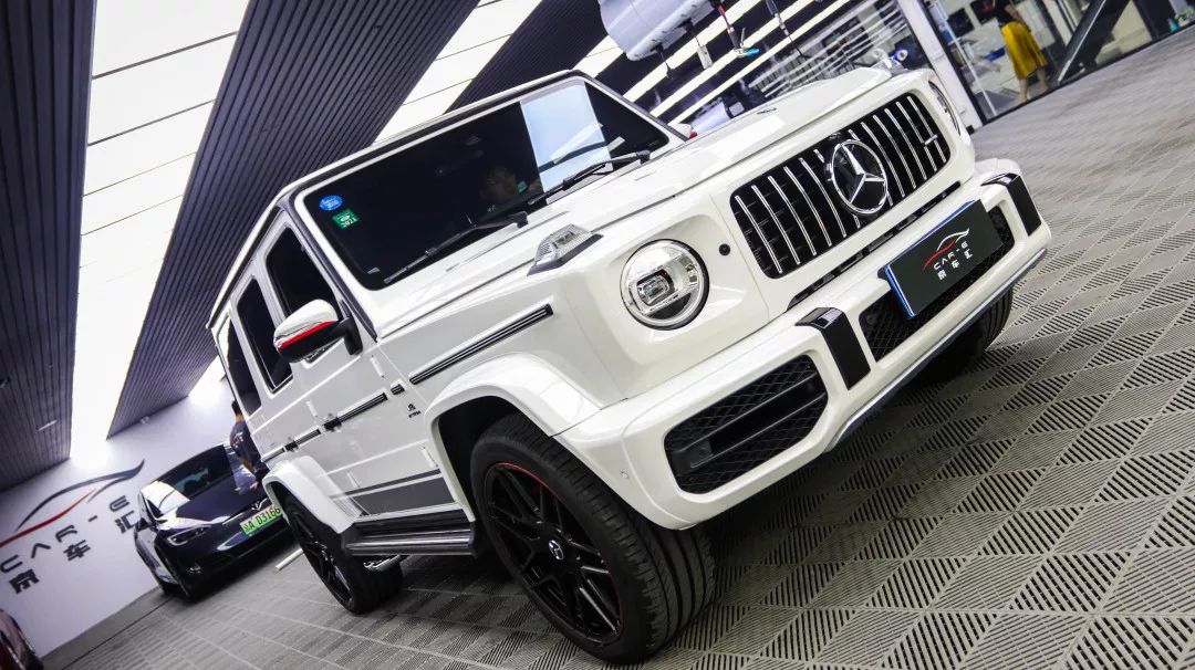 再次把g500升级到g63,这次是白色!想省钱的大g潜力股往这看