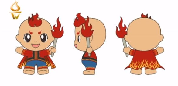 2019凉山彝族火把节吉祥物火娃诞生