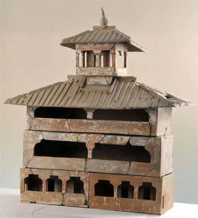 汉代的房子仅看模型就是这样的大气这样的美
