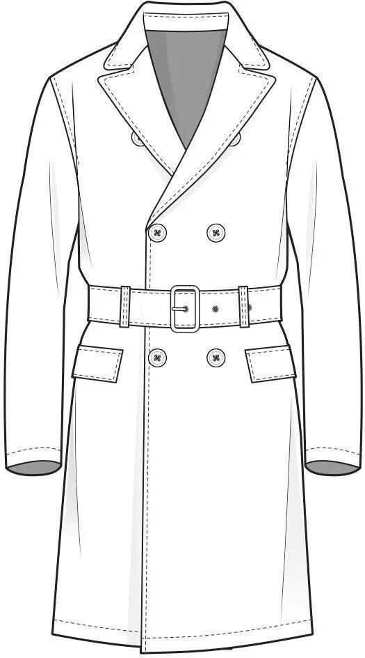 (纽扣/拉链/等)服装辅料款式图06服装配饰款式图(鞋子/双肩包/单肩包