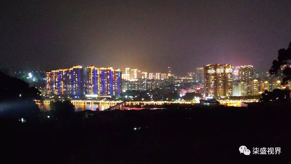 安溪凤山夜景图片