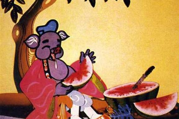 1958年,经过多次试验,万古蟾终于实现了他的梦想,中国第一部剪纸动画