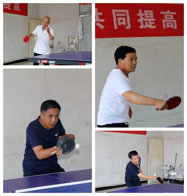 "迎国庆 迎二青"农民乒乓球单打赛在盂县东宋村举行