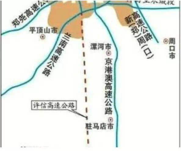 焦唐高速规划图图片