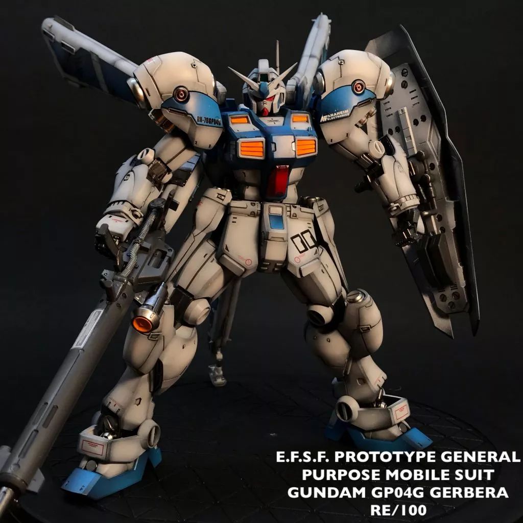 【欣赏】又一台阴影涂装gp04范例