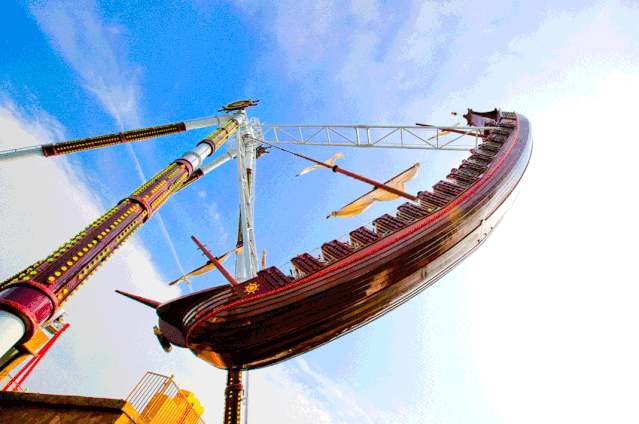 "海样年华"海盗船周末想带上萌娃来一趟欢乐的治愈之旅?