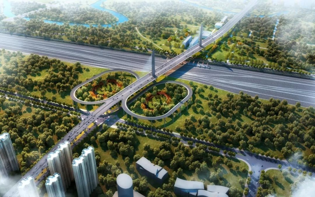 工程动态杨泗港快速通道青菱段钢结构工程单日吊装量突破1000吨