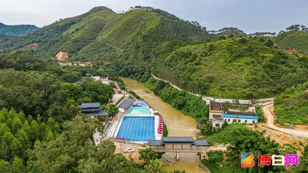 昨天,博白绿珠江畔小树林,一帮人在这里庆祝