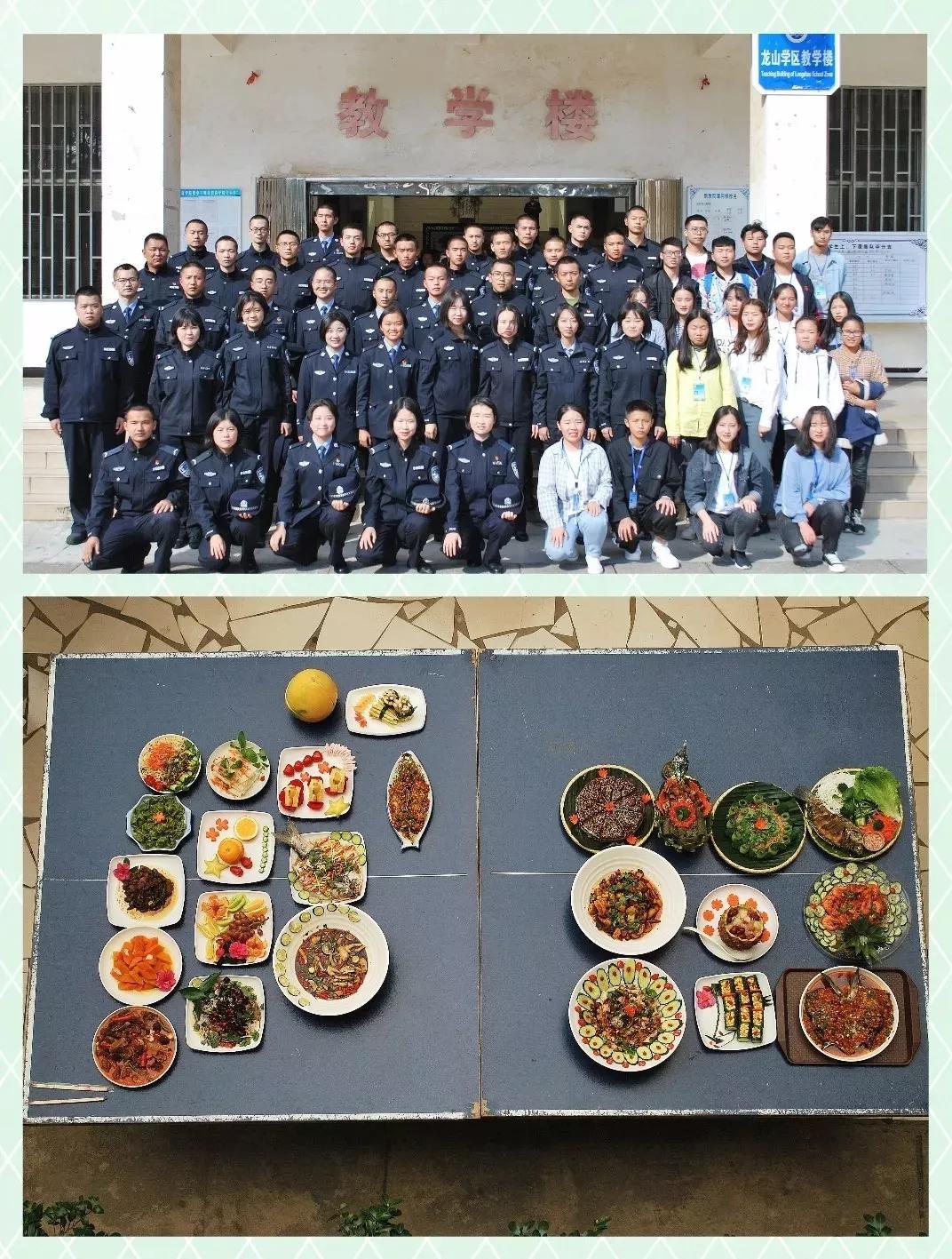 云南警官学院食堂图片