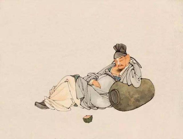 古代著名酒鬼醉酒后赤身把天地当房屋把房屋当裤子