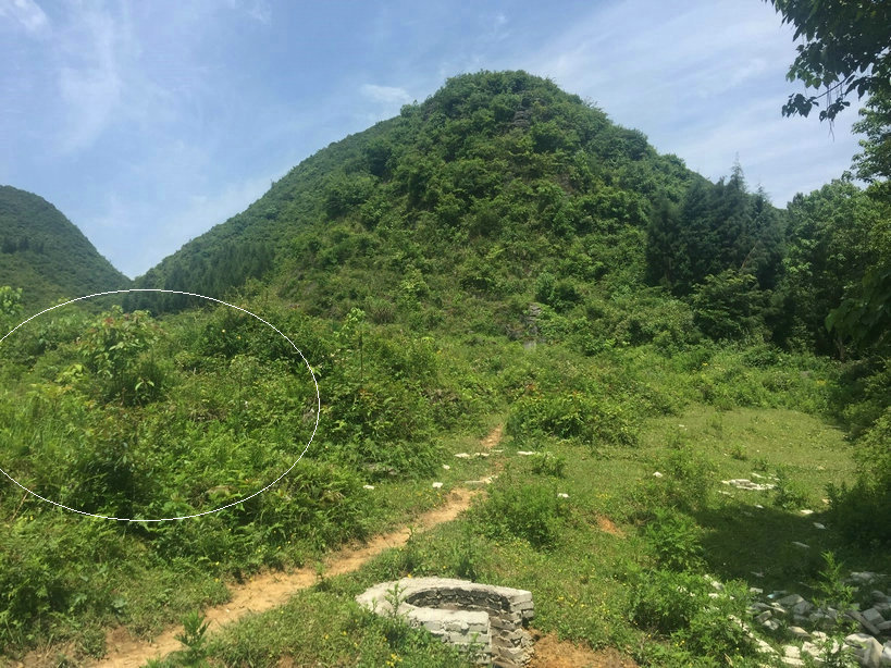 葬风水宝地有预感图片