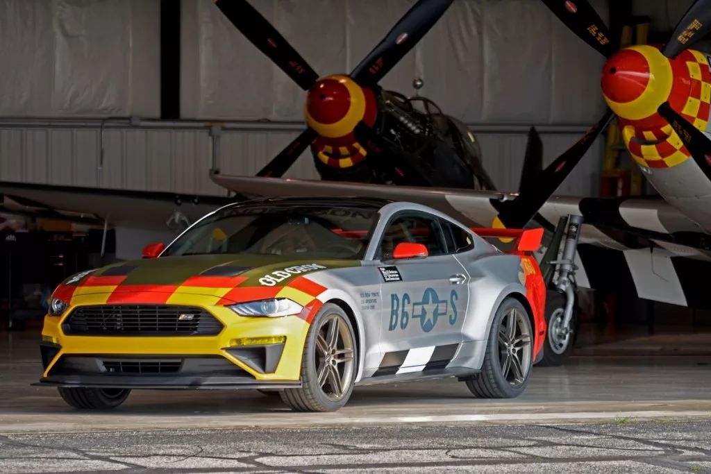 致敬传奇p51野马战斗机全球独创的一台福特mustanggt