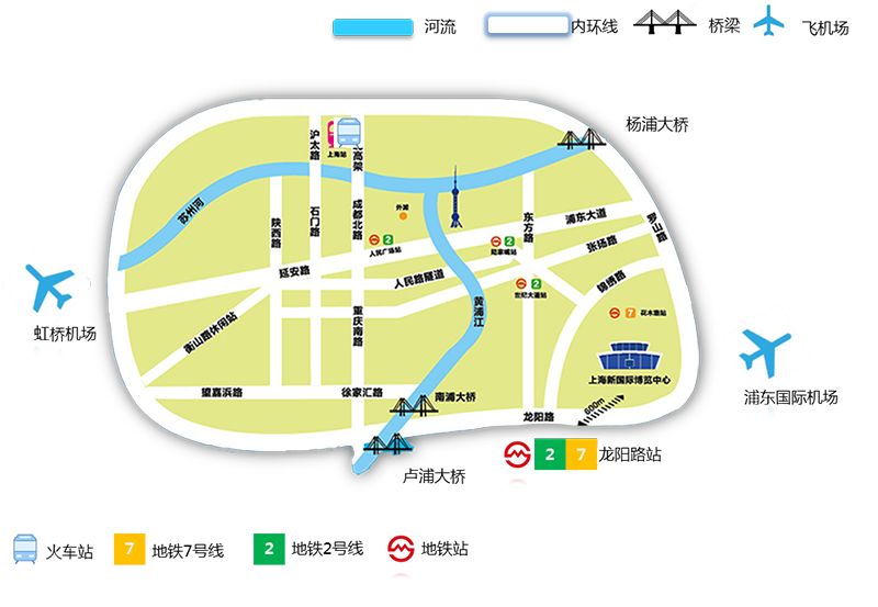 上海新国际博览中心是世界上最具吸引力的国际展览及活动场馆之一.
