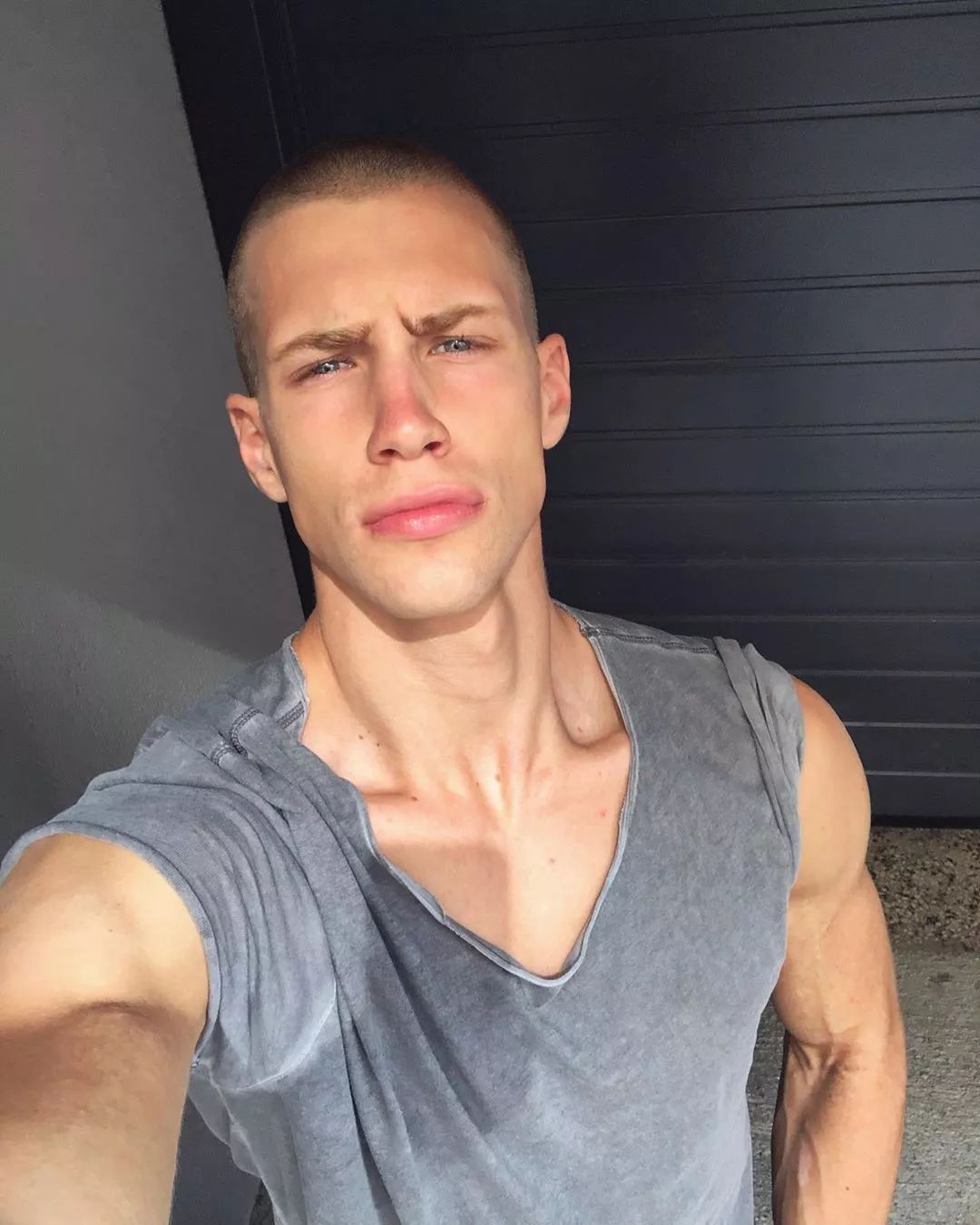 网红男模67augustaalexander首次进入男模圈榜单