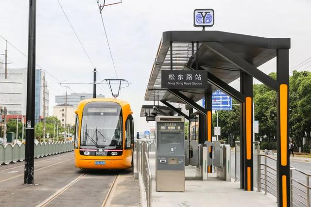 最新!松江有轨电车二期工程满足试运营基本条件