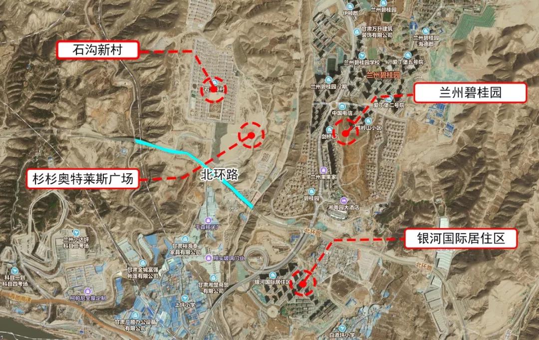 青白石兰州八期规划图图片