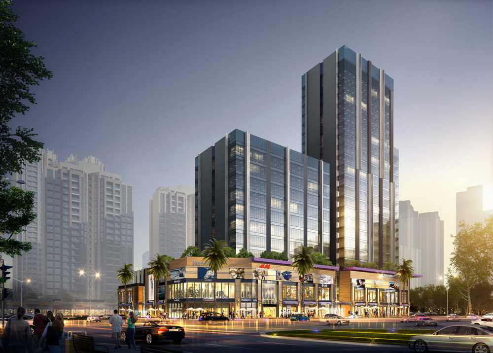 广州南沙悠方购物公园设计秉持自然核心恍如一座花园