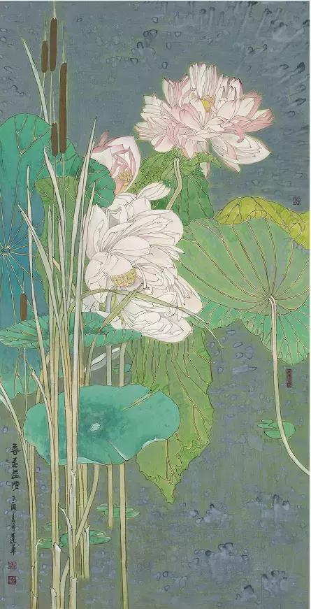 彩墨画家张建军——墨色交融 动静天然