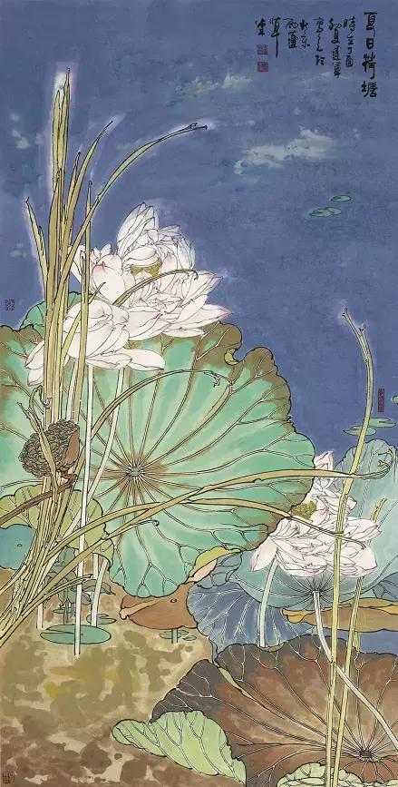 彩墨画家张建军——墨色交融 动静天然