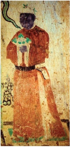 五代至宋代的官服_展脚