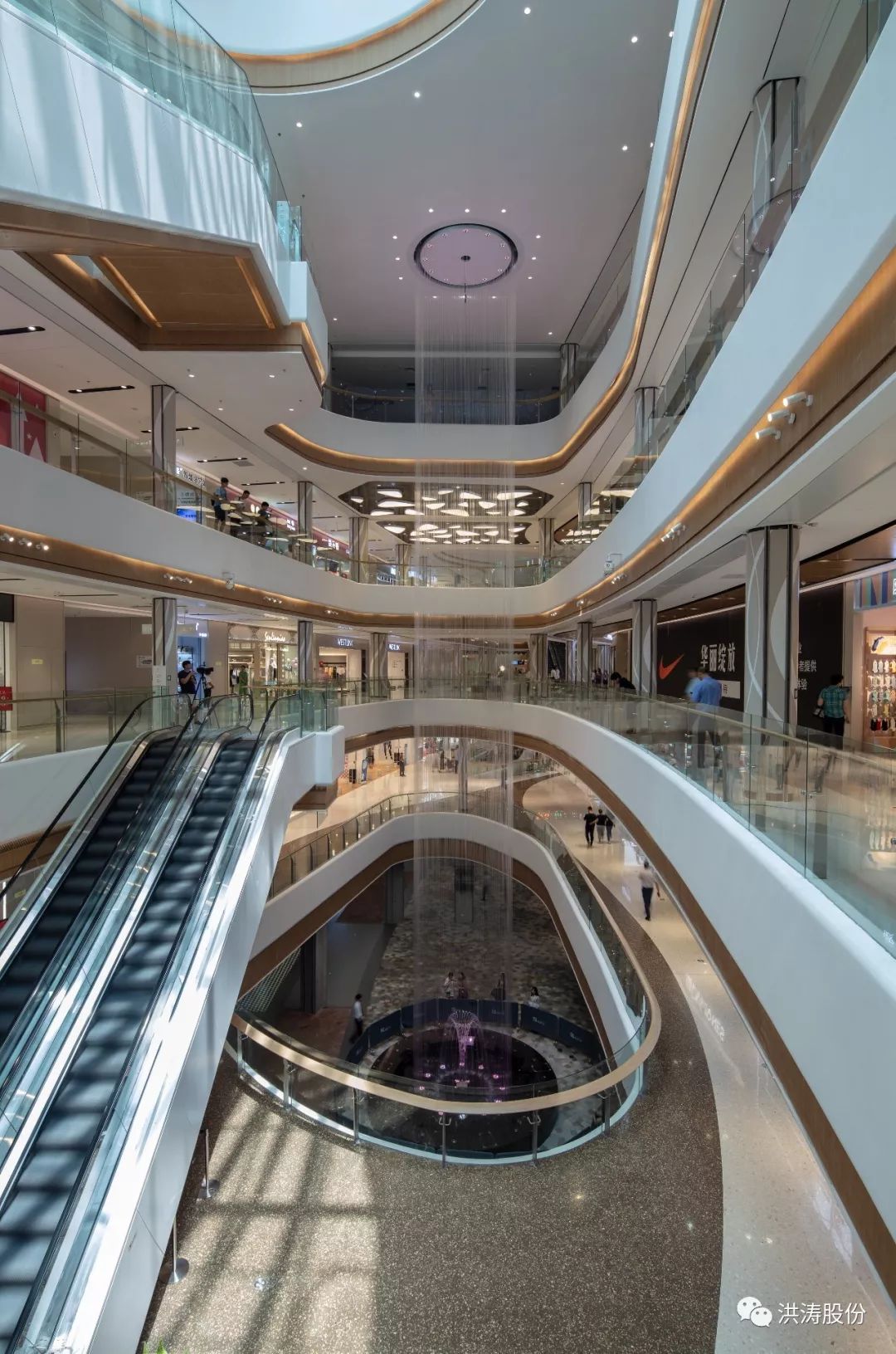 精品工程洪涛股份助力苏州新湖广场盛大开业南苏州标杆式购物中心光彩