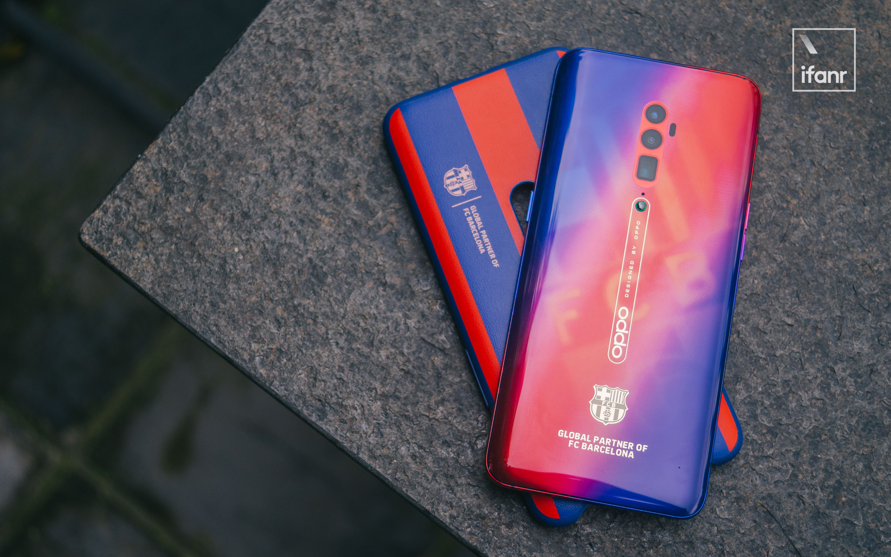 opporeno巴萨定制版图赏质感更强的球迷旗舰