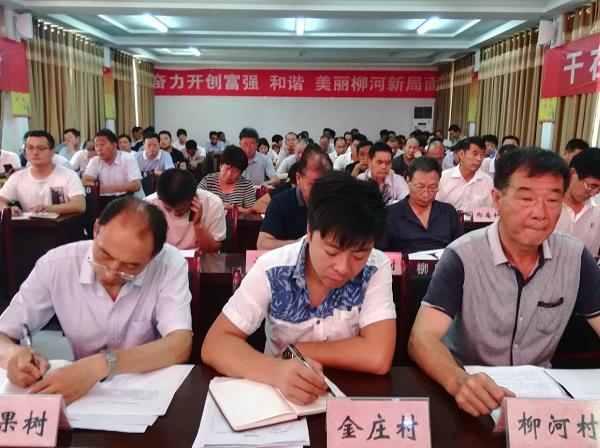 方城县柳河镇民主测评脱贫攻坚三大员夯实脱贫成效工作