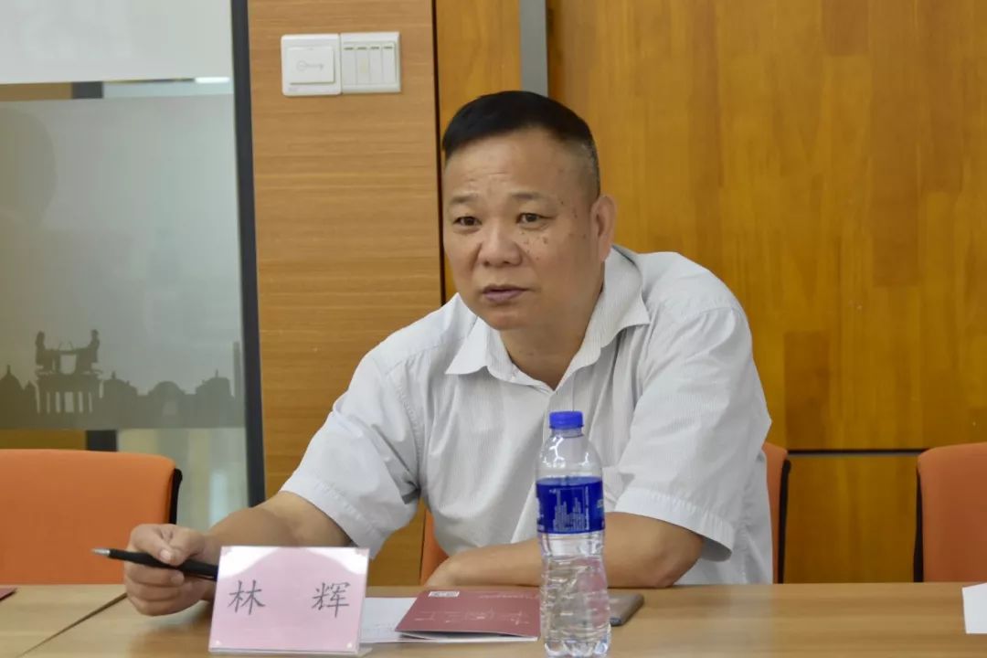 江门市人力资源和社会保障局调研员林辉发言智通人才负责人发言千里